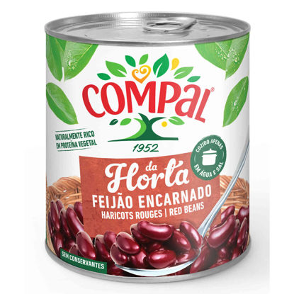 Picture of Feijão COMPAL Encarnado Lata 410gr