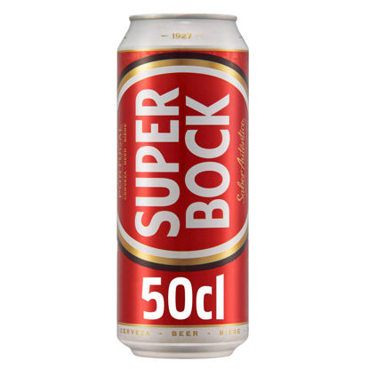 Picture of Cerveja SUPER BOCK Branca Lata 0,50lt