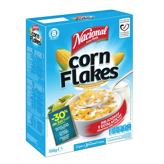 Picture of Cereais NACIONAL Corn Flakes 500gr