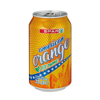 Picture of Refrig SPAR Lar American Orange Lt 33cl