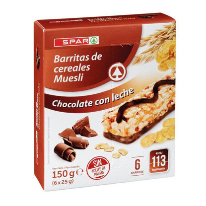 Picture of Barra Cer SPAR Chocolate 6un 150gr