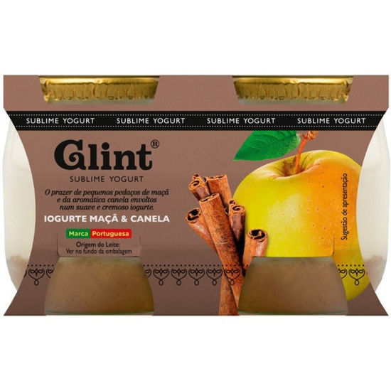 Picture of Iog GLINT Maçã Canela Copo Vidro 2x125gr