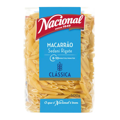 Picture of Massa NACIONAL Macarrão Riscado 500gr