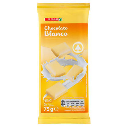 Picture of Choc SPAR Branco 75gr