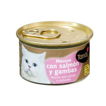 Picture of Alim Gato TANDY Mousse Salmão Camarão 85gr