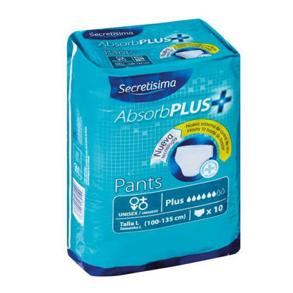 Picture of Pants SECRETISIMA Incontinenc Tam L 10un