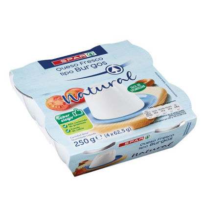 Picture of Queijo Fresco SPAR Burgos 4x62,5gr