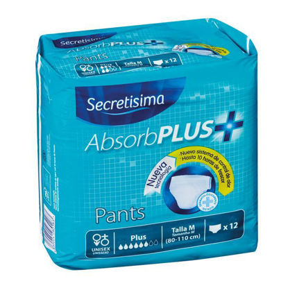 Picture of Pants SECRETISIMA Incontinenc Tam M 12un