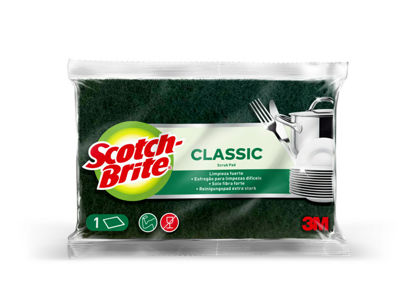 Picture of Esfregão SCOTCH BRITE Fibra Vrd Norm 1un