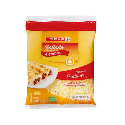 Picture of Queijo Ralado SPAR 4 Variedades 200gr