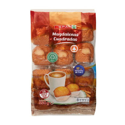 Picture of Madalenas SPAR Quadradas 12un 350gr
